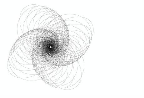 Modello atomico del radio secondo la rappresentazione “a sitema solare” di Ernest Rutherford e Niels Bohr, 2009