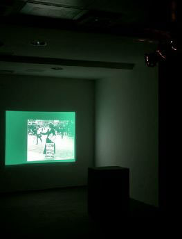 I describe the Way and Meanwhile I Am Proceeding Along It. Studio, 2009
