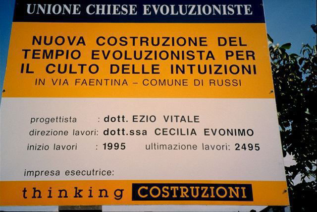 Unione chiese evoluzioniste, 1995