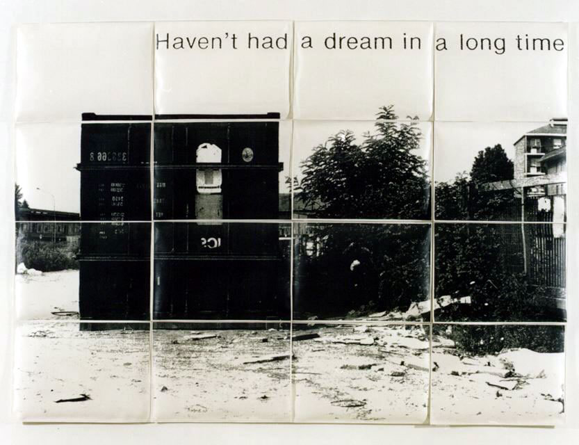 Haven’t had a dream in a long time, 1997
