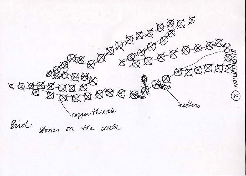 Progetto per flying stones, 2010