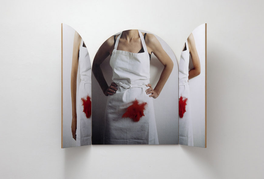 Polittico (The butcher woman), 2010