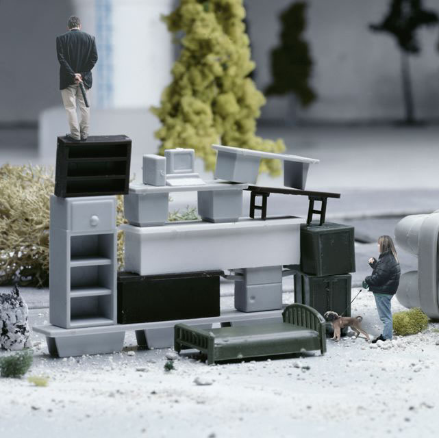 No casting (furnitures for stage evidence), 1998