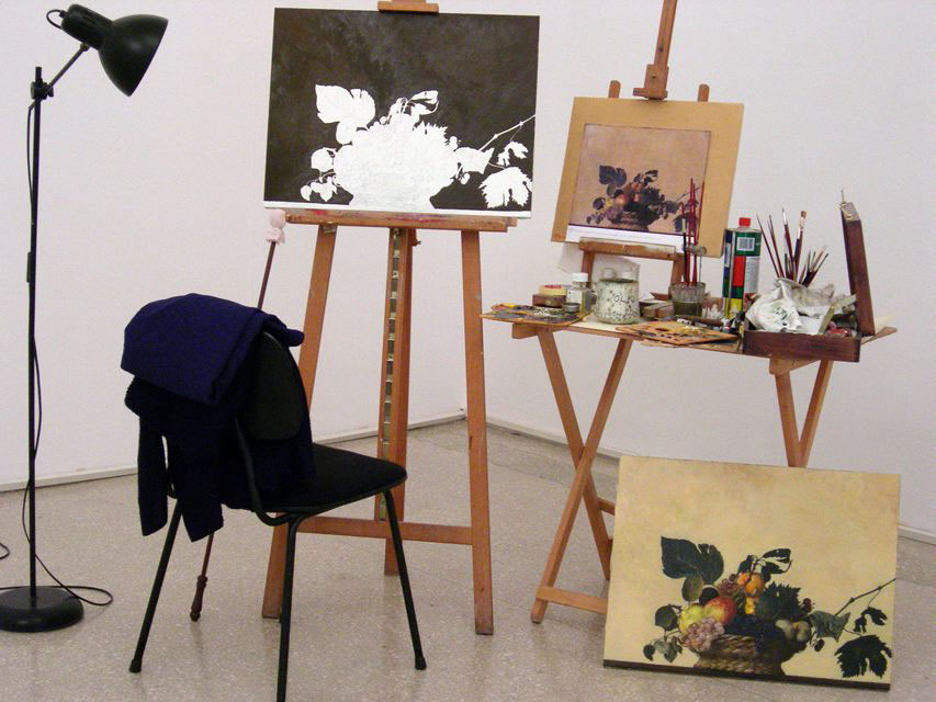 Self-portrait as a new Caravaggio, 2007