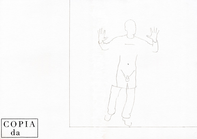 “Copia Da” Self-portrait as a Broken Michelangelo, 2009
