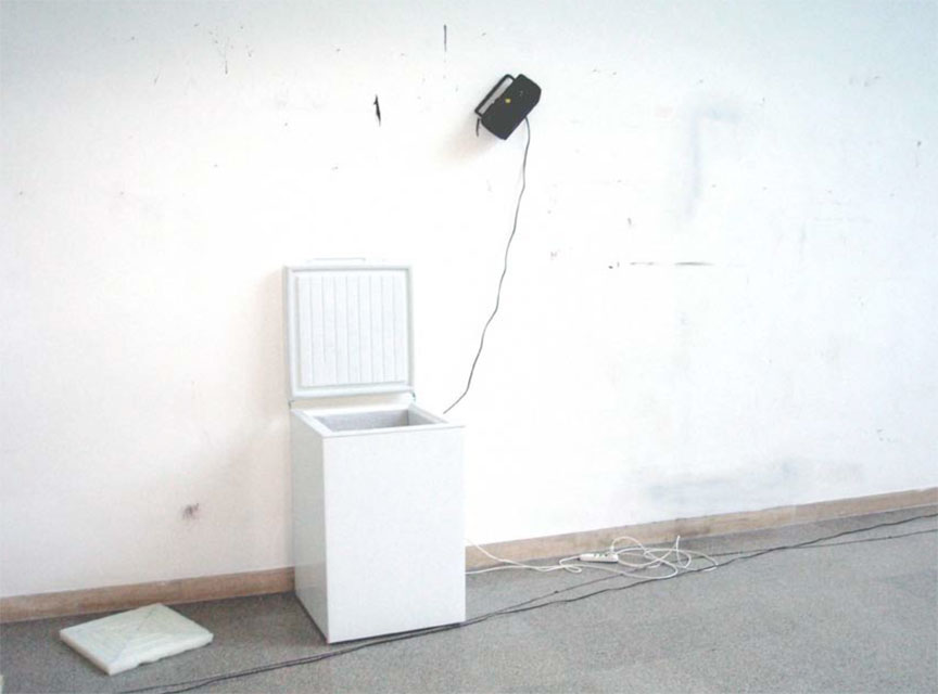 Attempt to make something out of nothing, dopo Gino De Domicis, 2006