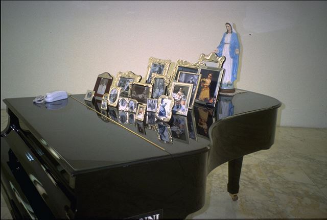 Pianoforte preparato in casa Mastella, 1994-96