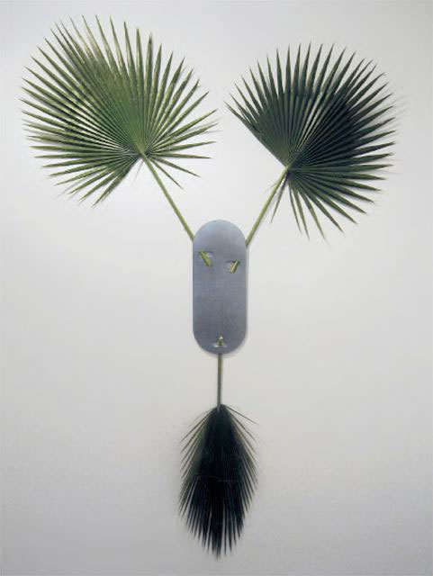 Titanium and Palm leaves, 2006