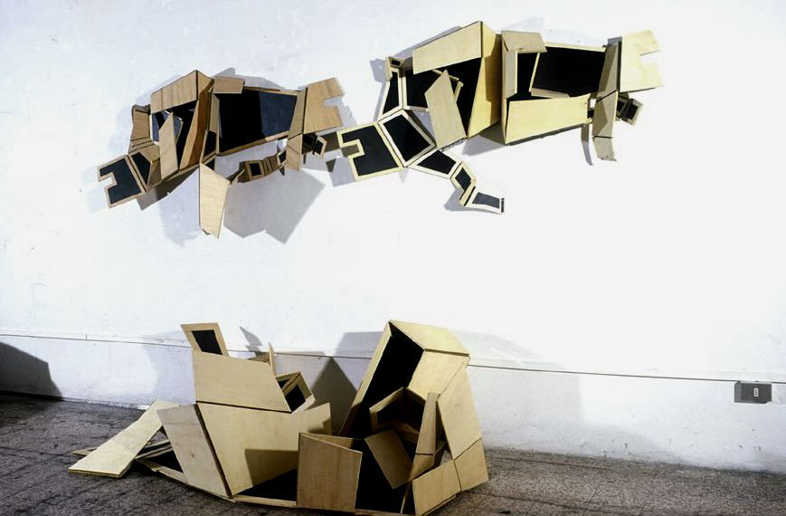 Parete di lavagne dispiegabili, 1996