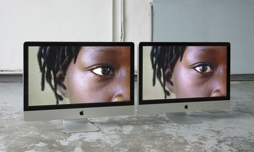 Emergency’s Bangui and Mayo Paediatric Centres Photos Shown On Two Apple iMac Core 2 Duo, 2010