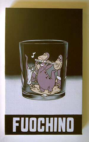 Fuochino (dino flauto) acqua, 1996