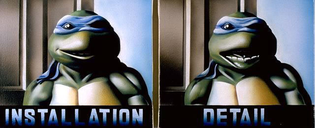 Installation detail, 1994