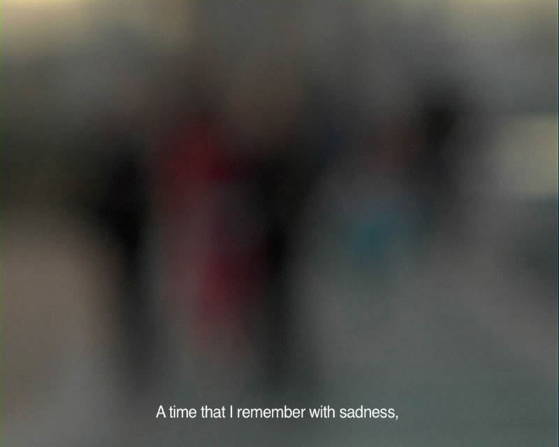 La città negata (video still: A time that I remember with sadness), 2006
