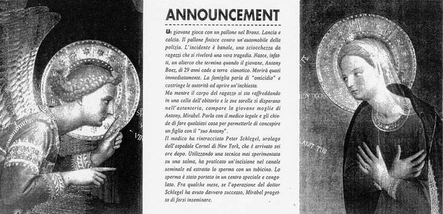 Announcement, 1995