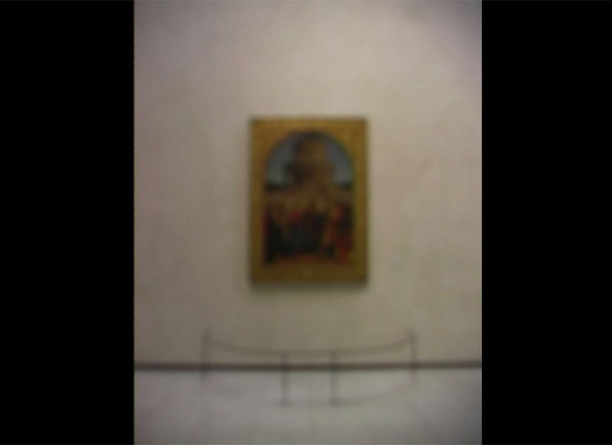 Tra spettatore e superficie (Sposalizio della Vergine), 2008