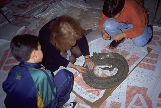Realizzazione del cobra per S.O.S. La terra chiama, 1994