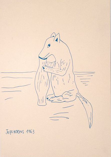 Autoritratto di Jeff Koons, 1992