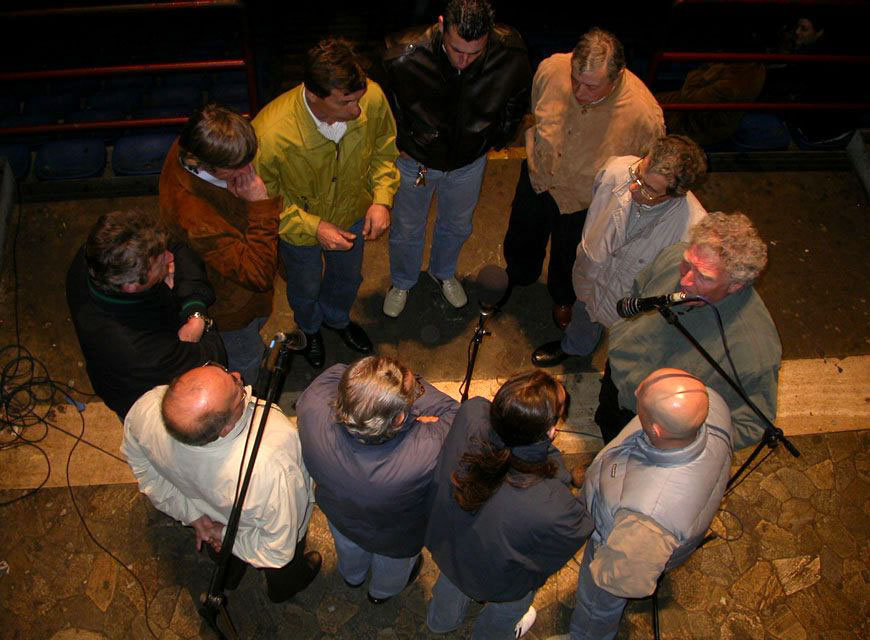 Special vocalist from Genoa for a Roberto Leydi Tribute (La Nuova Mignanego), 2005